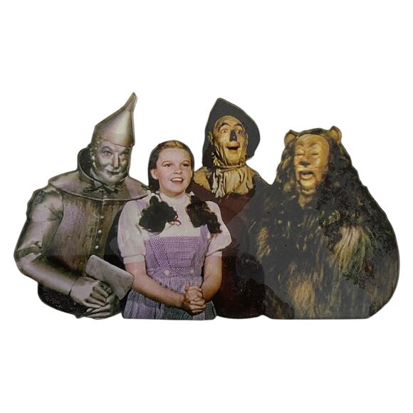 Wizard of Oz Cast Acrylic Magnet Turner Movie Memorabilia Wicked - Picture 1 of 5